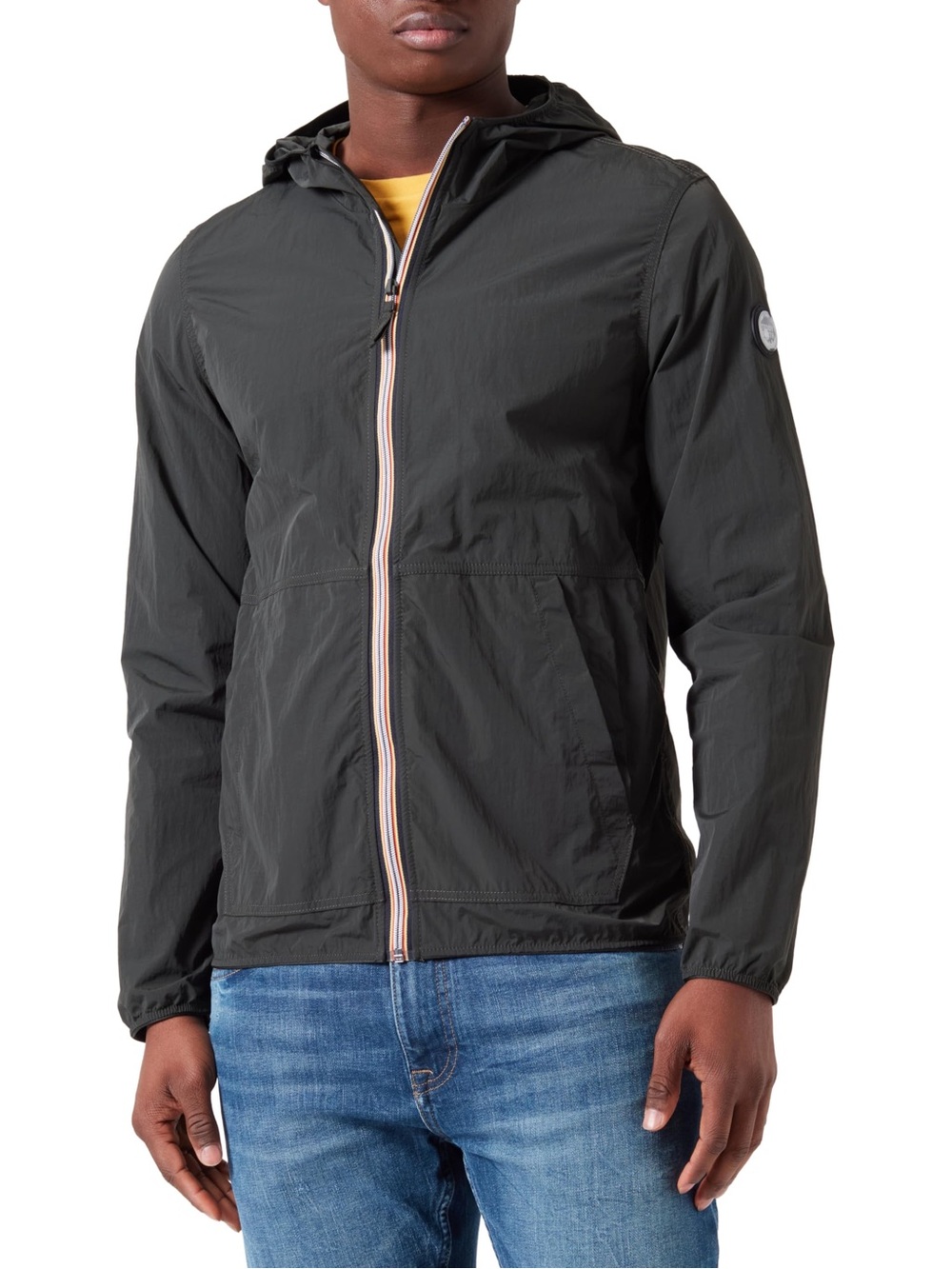 Men’s Medium Teddy Smith Horten Hooded Zip Lightweight Jacket
